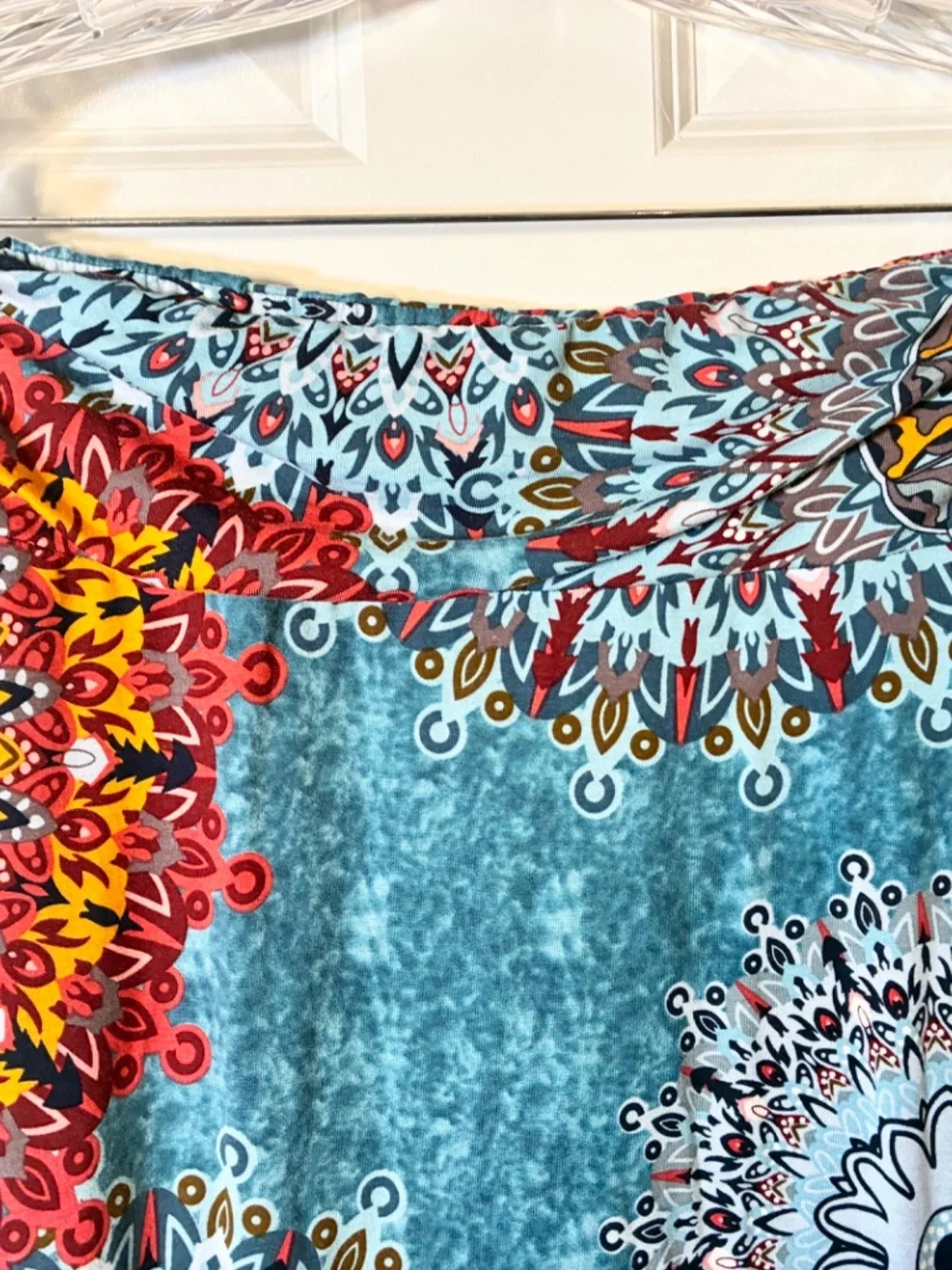 PrinStory Handkerchief Hem Skirt